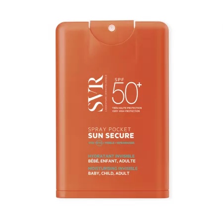 Spray Pocket Sun Secure SPF50, 20ml, SVR