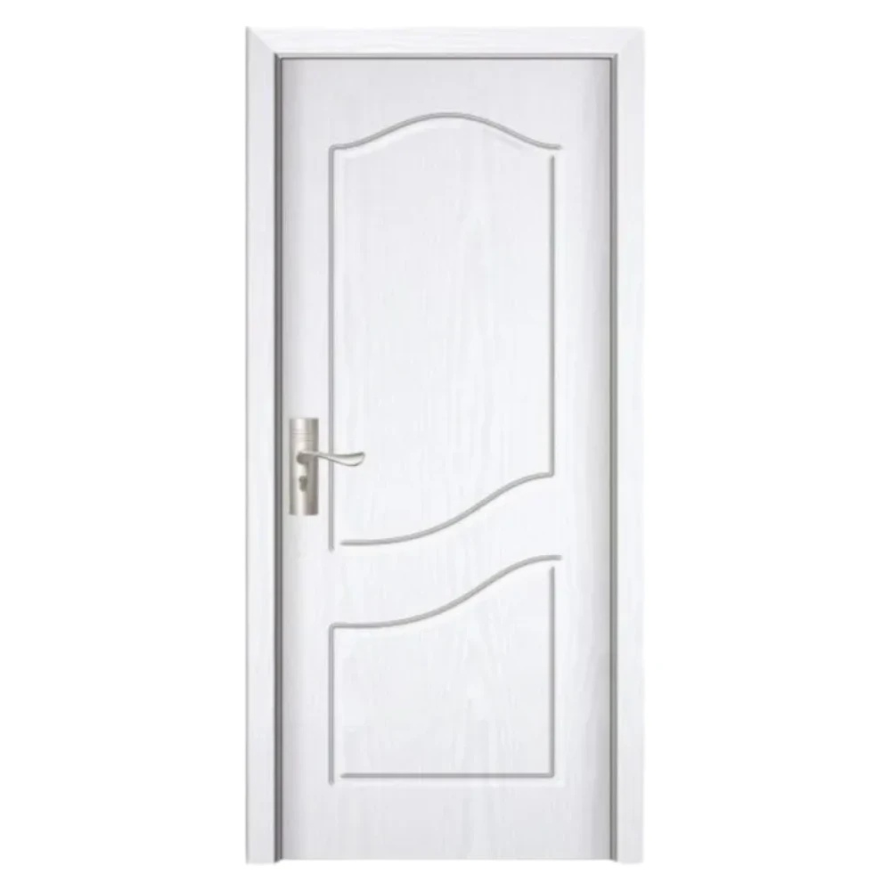 Usa Interior din MDF Novo Doors ND80, Cadru din Lemn Masiv, KIT COMPLET, Toc , Manere si balamale incluse (Culoare: Alb, Dimensiune: 70 cm, Toc: Reglabil 10 cm, Maner: Patrat auriu inchidere magnetica)