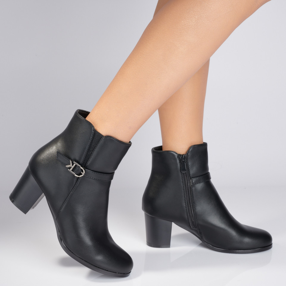 Botine Estela Negre