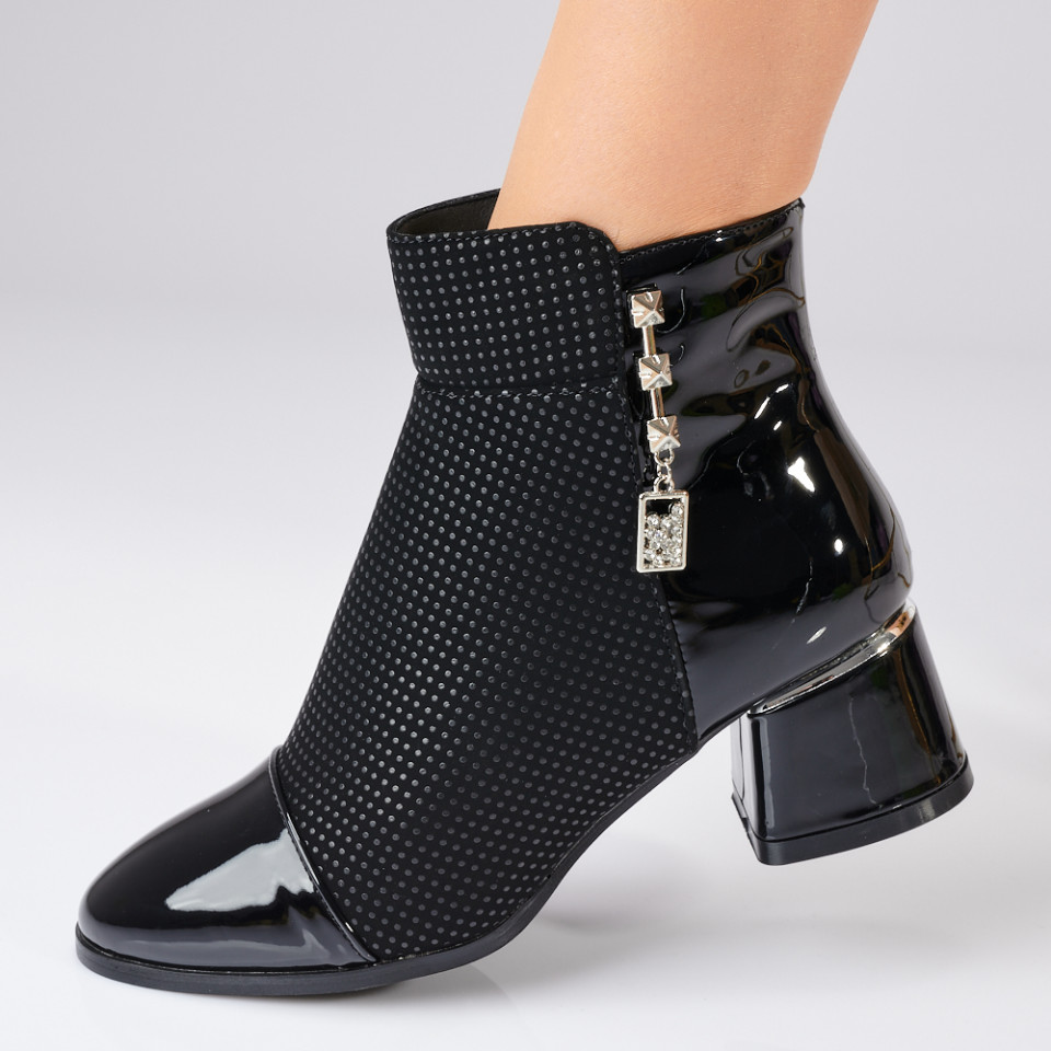 Botine Madison Negre