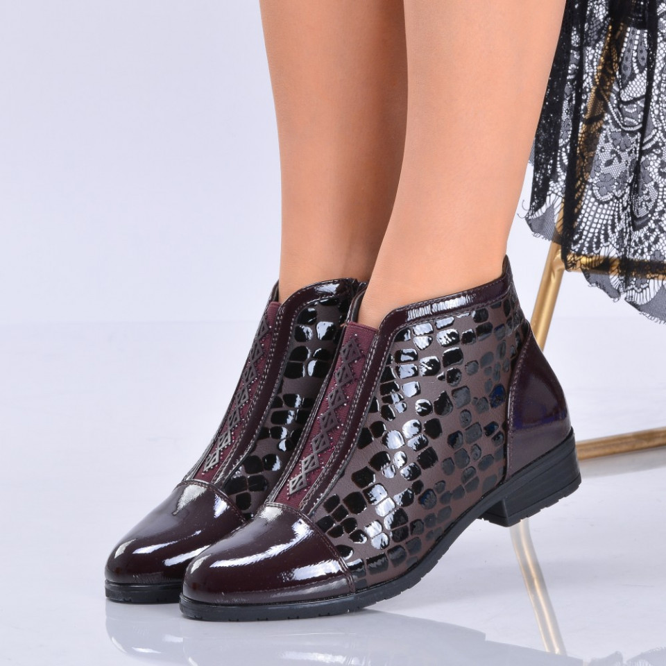 Botine Enola Bordo