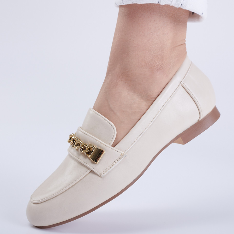 Pantofi Casual Dama Ramiro Bej