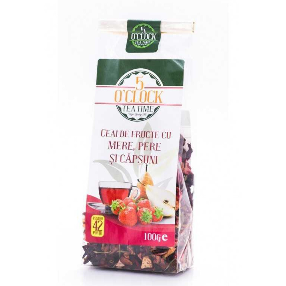 Mere, pere si capsuni (100 g)
