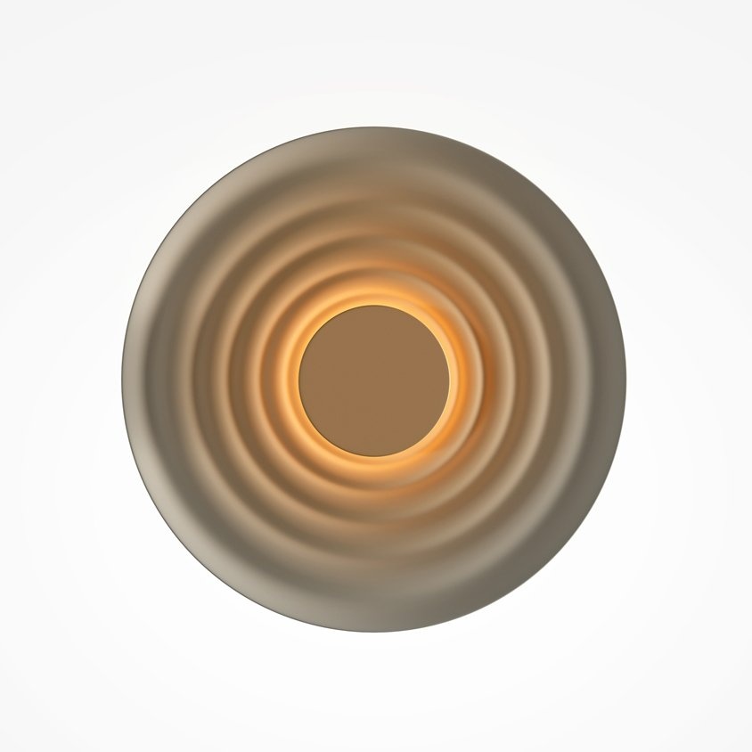 Aplica de perete LED, Aluminiu, Nami khaki mat