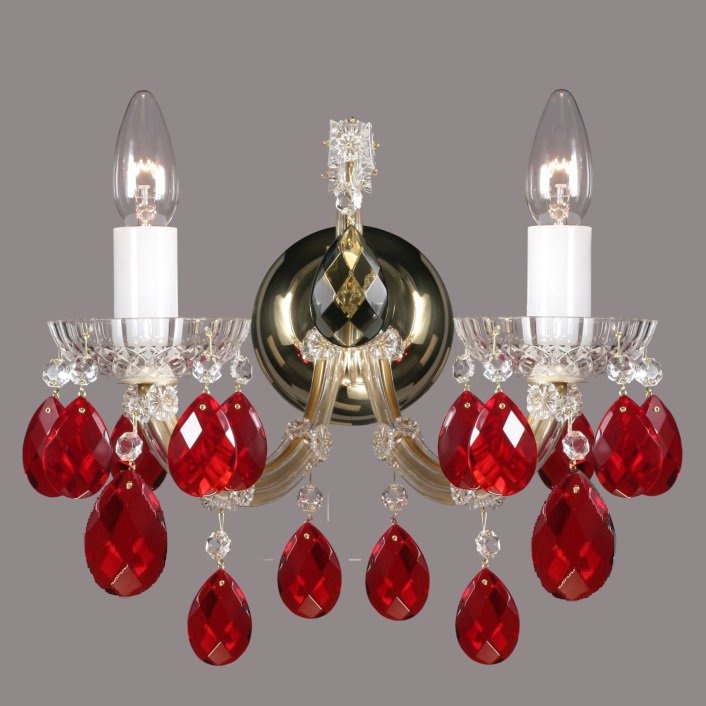 Aplica Maria Theresa cristal Bohemia N24 050/02/1 ruby