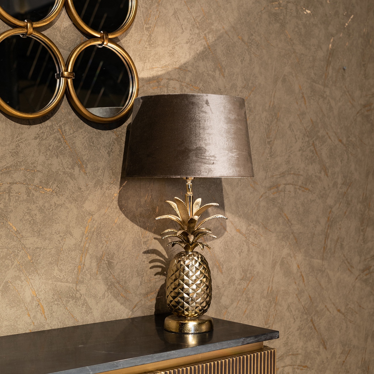 Baza veioza Colada Pineapple gold