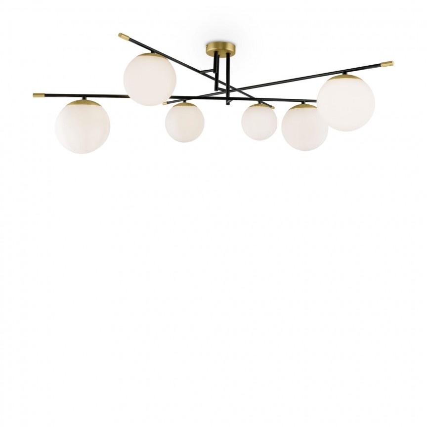 Lustra aplicata cu 6 surse de iluminat design elegant Nostalgia MYMOD048CL-06G