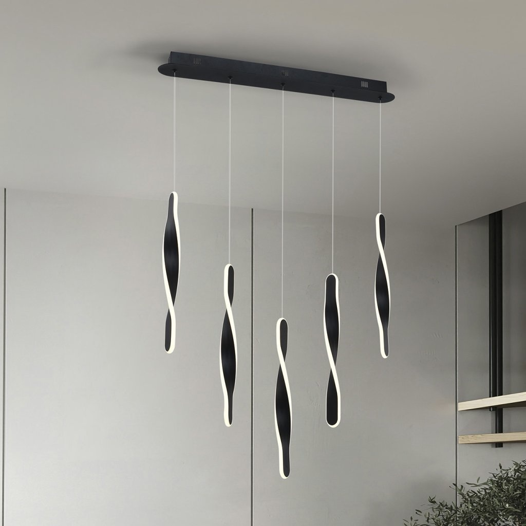 Lustra LED suspendata design modern Twist