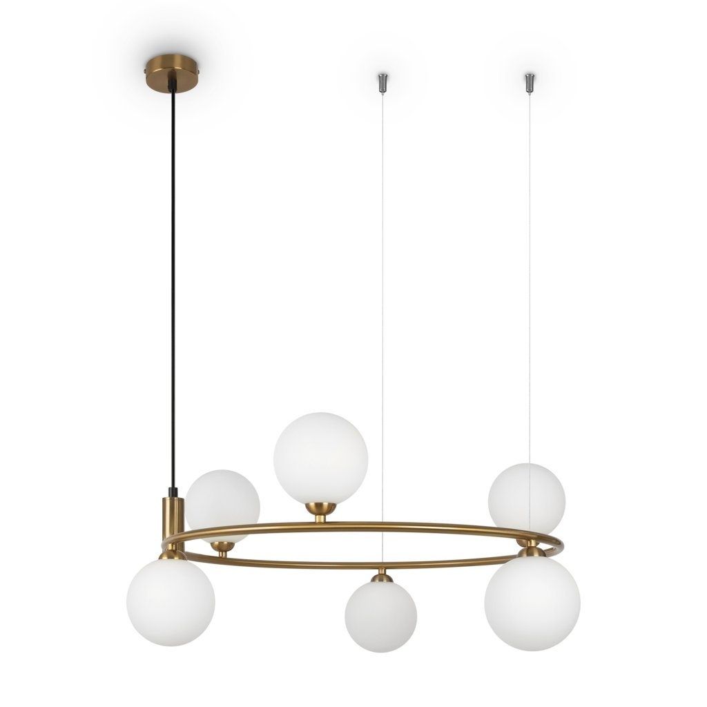 Lustra suspendata design circular RING alama