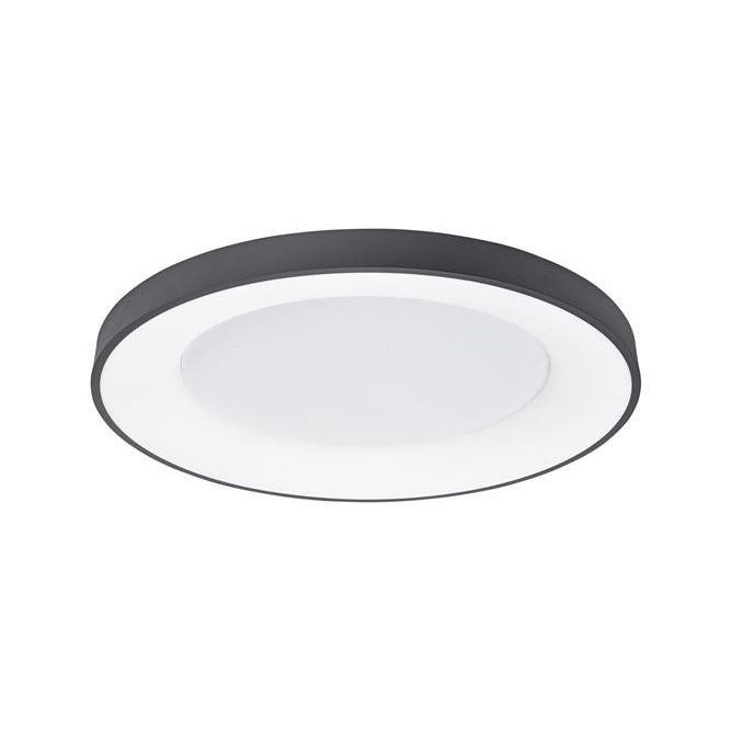 Plafoniera LED 3000K moderna 60cm RANDO THIN negru NVL-9353853