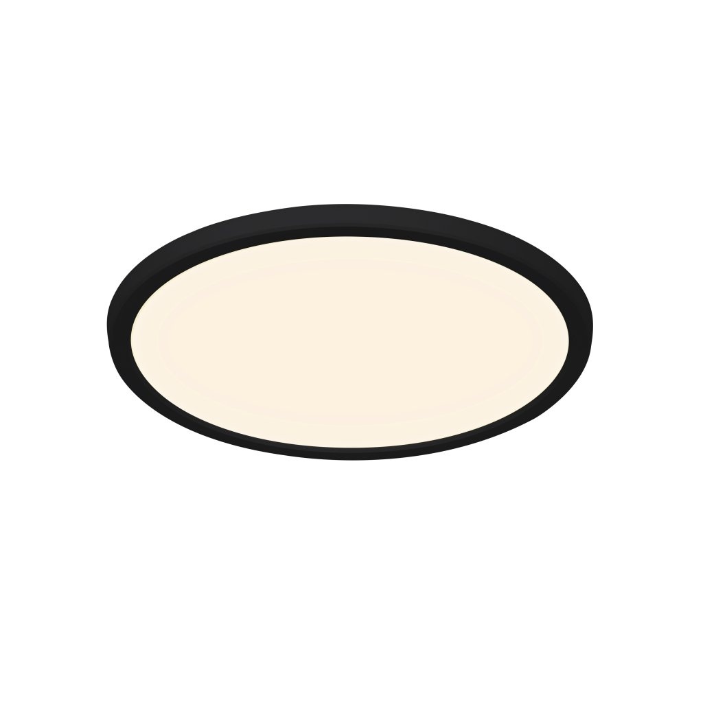 Plafoniera slim LED Oja 29 IP20 3000/4000K negru