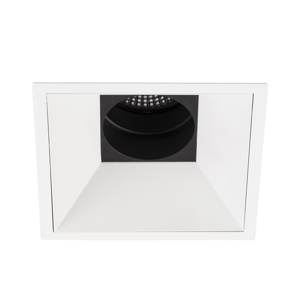 Spot LED incastrabil DEEP60 Downlight square white 60° 2700K honeycomb