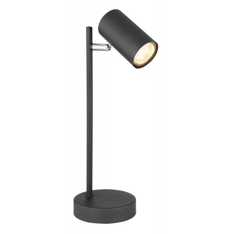Veioza minimalista cu spot directionabil ROBBY neagra
