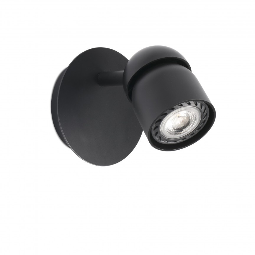Aplica cu spot directionabil design minimalist COCO neagra