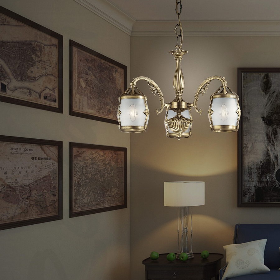 Candelabru clasic cu 3 brate design italian realizat manual 4020
