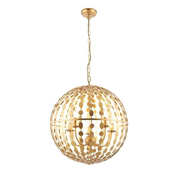Lustra eleganta aurie, design modern Alvah 56cm 72798 EN