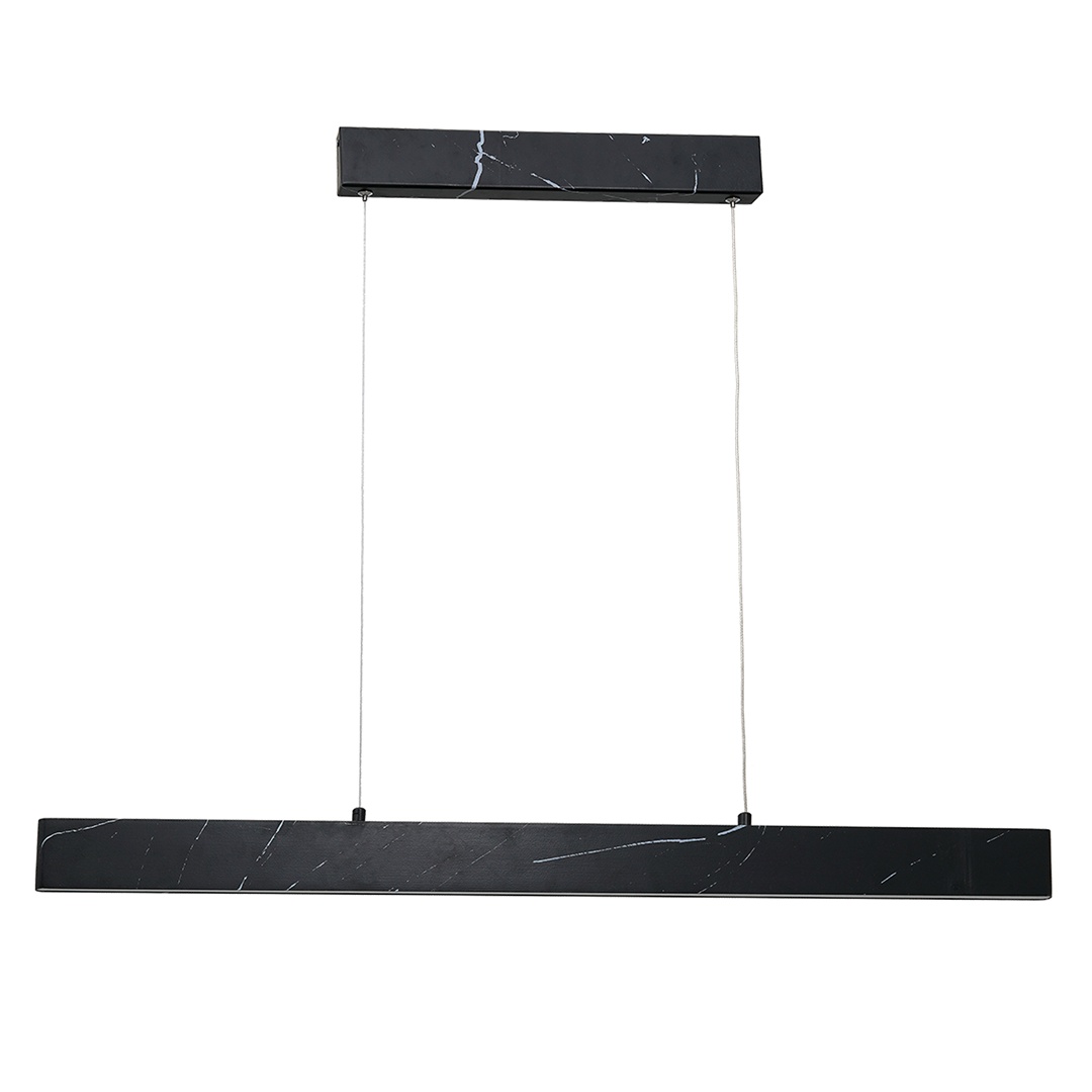 Lustra LED suspendata design modern PIERCE negru