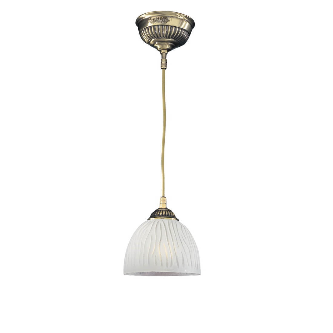 Pendul clasic design italian din alama, sticla 5650 RA-L. 5650/16