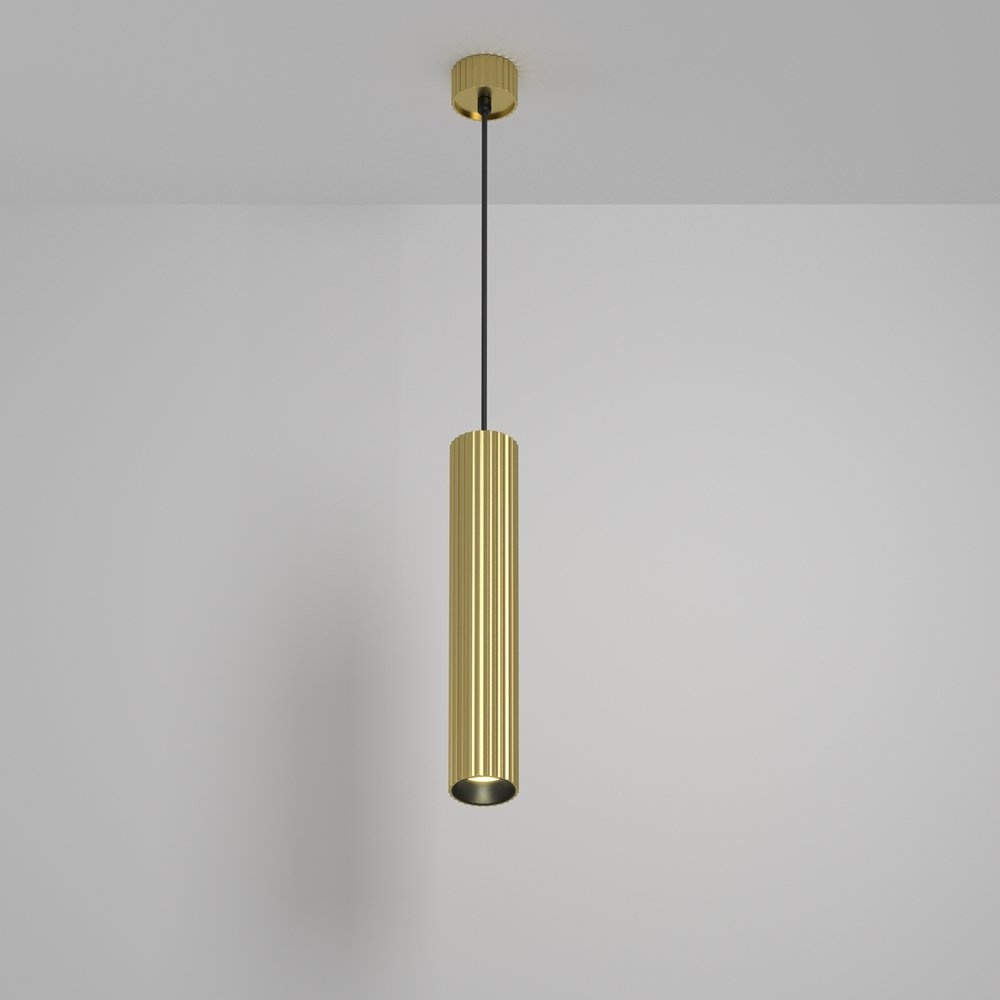 Pendul cu Spot GU10 stil minimalist Calipso alama