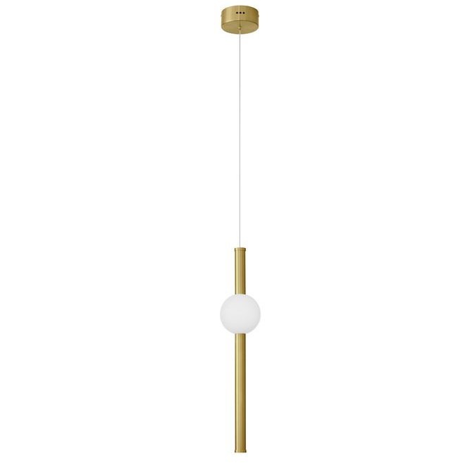 Pendul LED design modern Neutron auriu 12cm