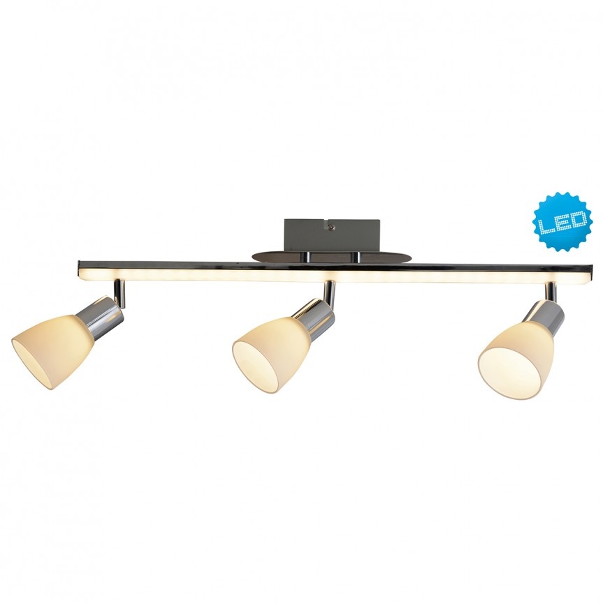 Plafoniera LED moderna cu 3 spoturi directionabile Ibiza 1233342 NV