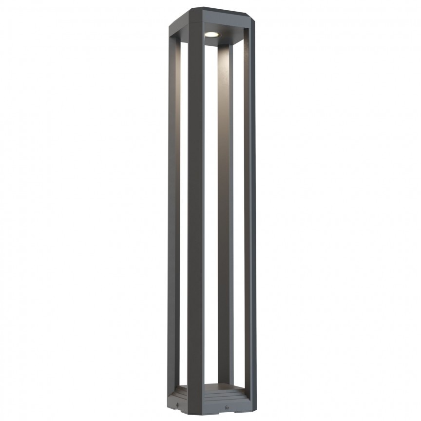 Stalp LED iluminat exterior IP65, design modern Royal Mile MYO019FL-L12GR3K