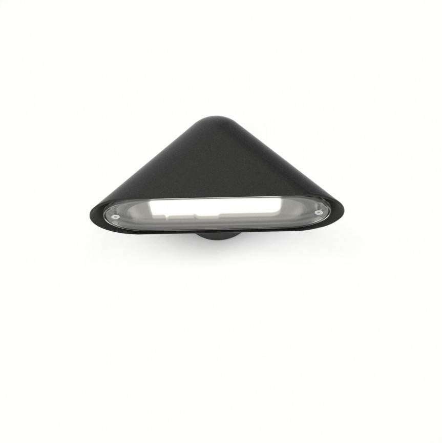 APLICA de perete exterior cu protectie IP44, BIRD neagra 75511