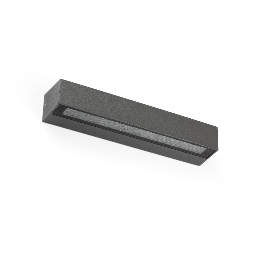 Aplica LED de exterior ambientala design modern IP65 DORO-20 gri inchis