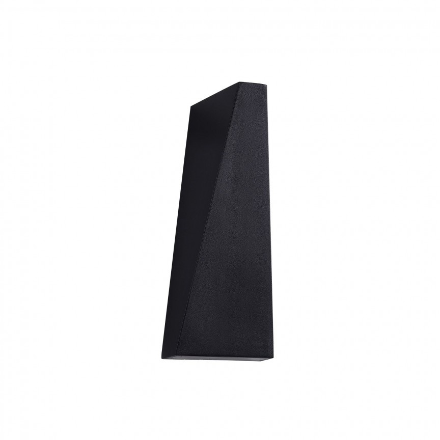 Aplica LED pentru iluminat exterior design modern Times Square IP54 negru MYO580WL-L6B