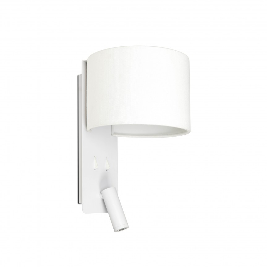 Aplica moderna cu reader LED FOLD White 64304