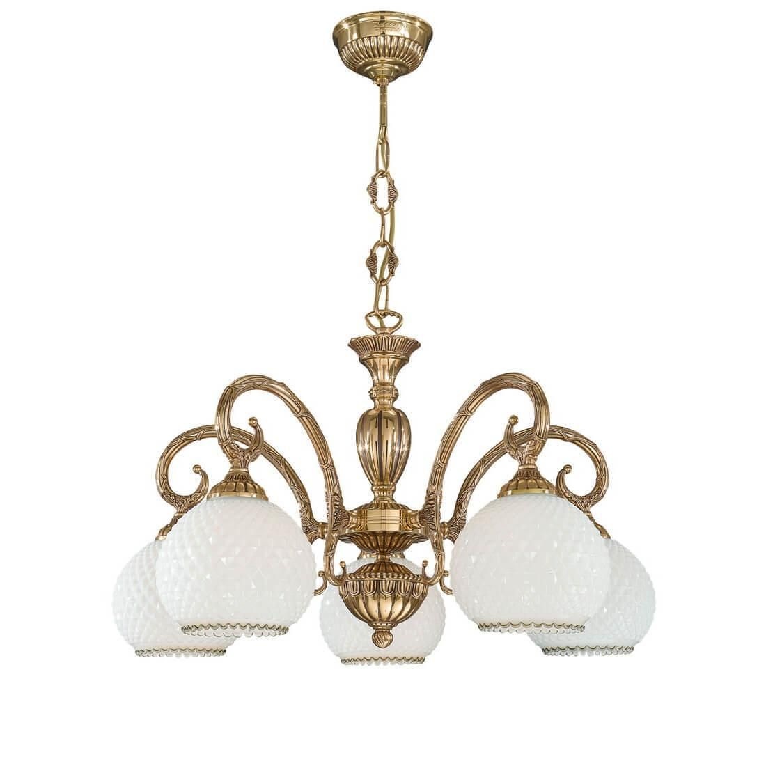 Candelabru din alama cu 5 brate design italian 8500