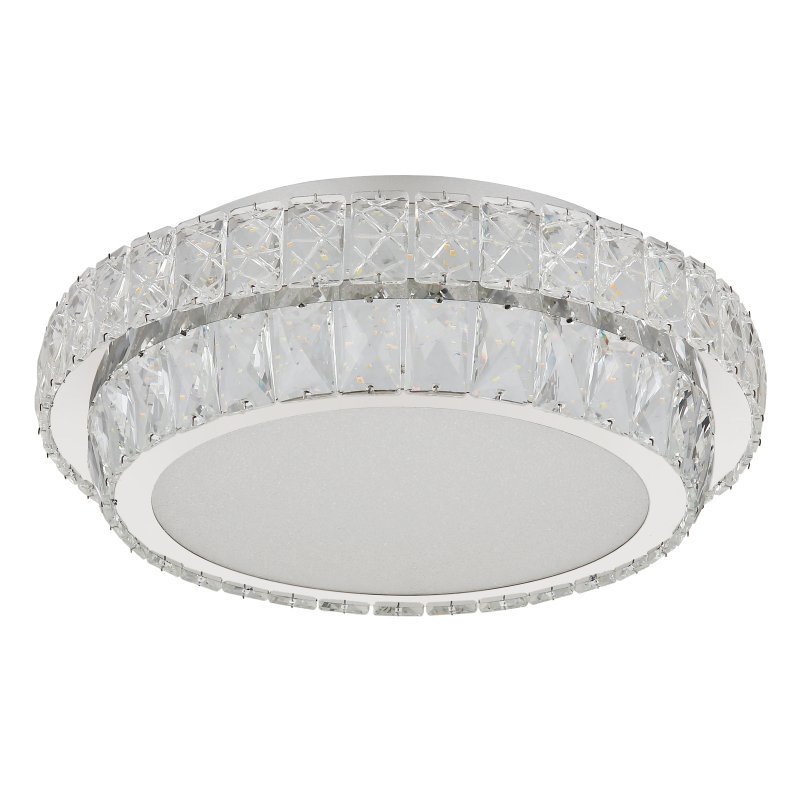 Lustra aplicata, Cristale K5, LED CCT, Telecomanda KLARA 40cm 68157-38 GL