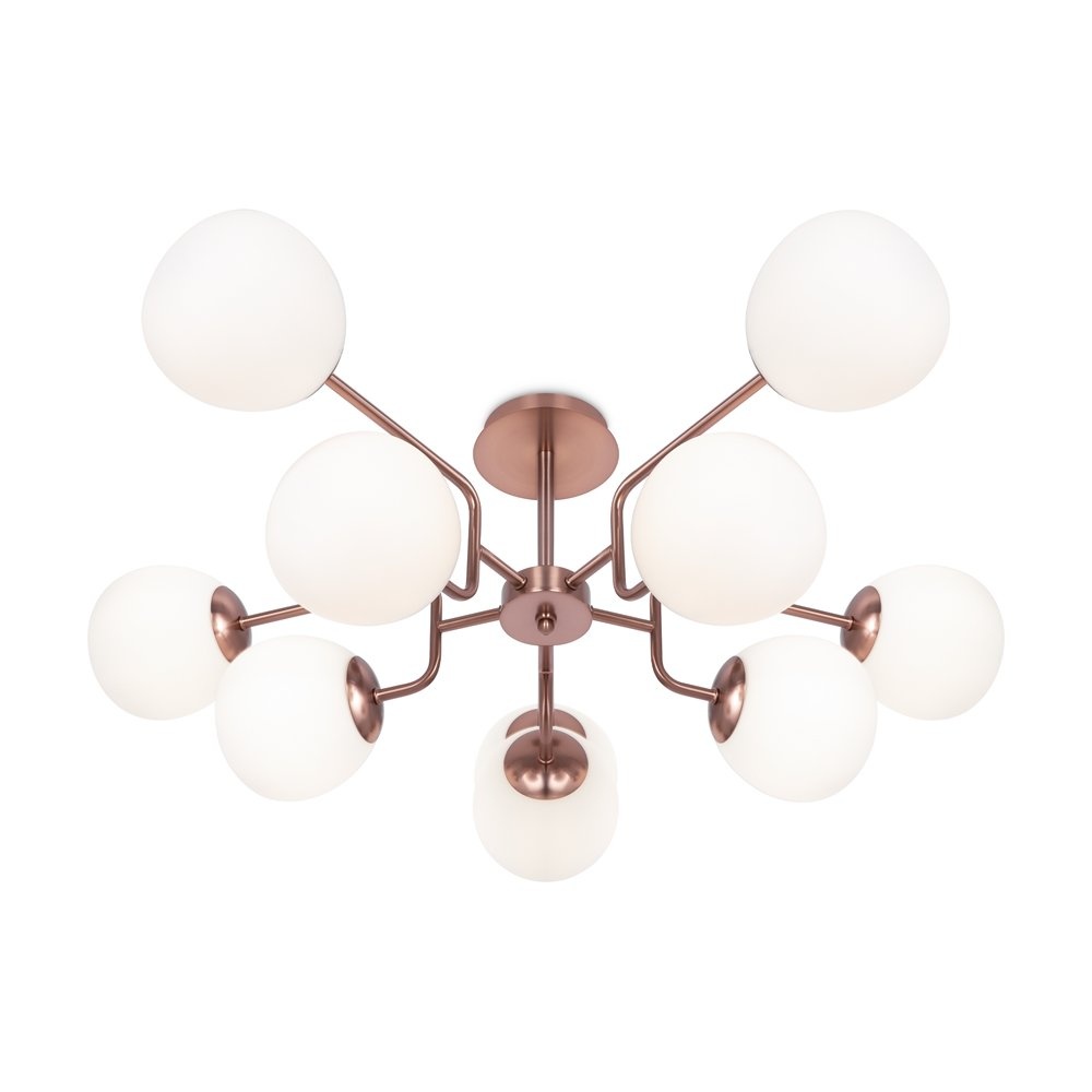 Lustra design deosebit Erich auriu 10L