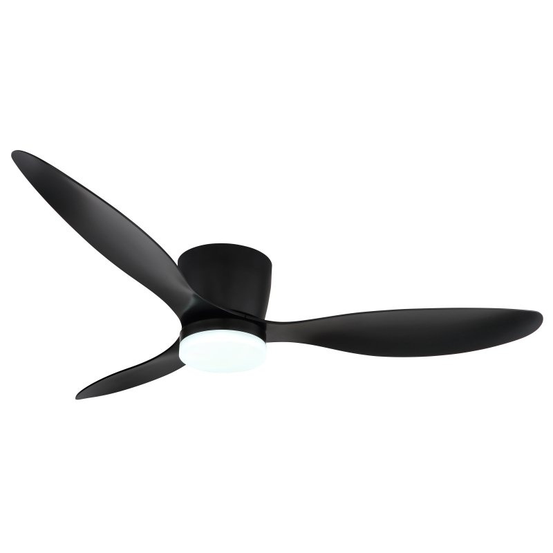 Lustra LED cu ventilator si telecomanda ARMANDO negru 03666S GL