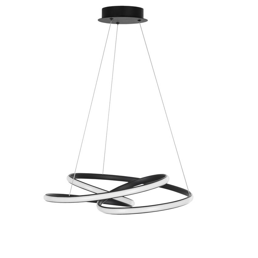 Lustra LED suspendata design modern MENTON negru NVL-9147112