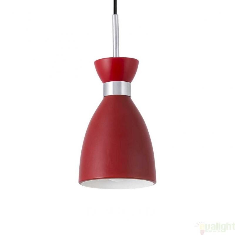 Lustra / Pendul design Vintage rosu, RETRO 20018