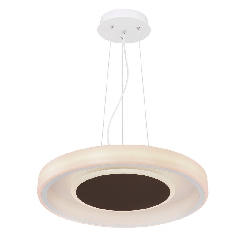Lustra suspendata LED dimabila cu telecomanda design modern GOFFI 48398-40H GL