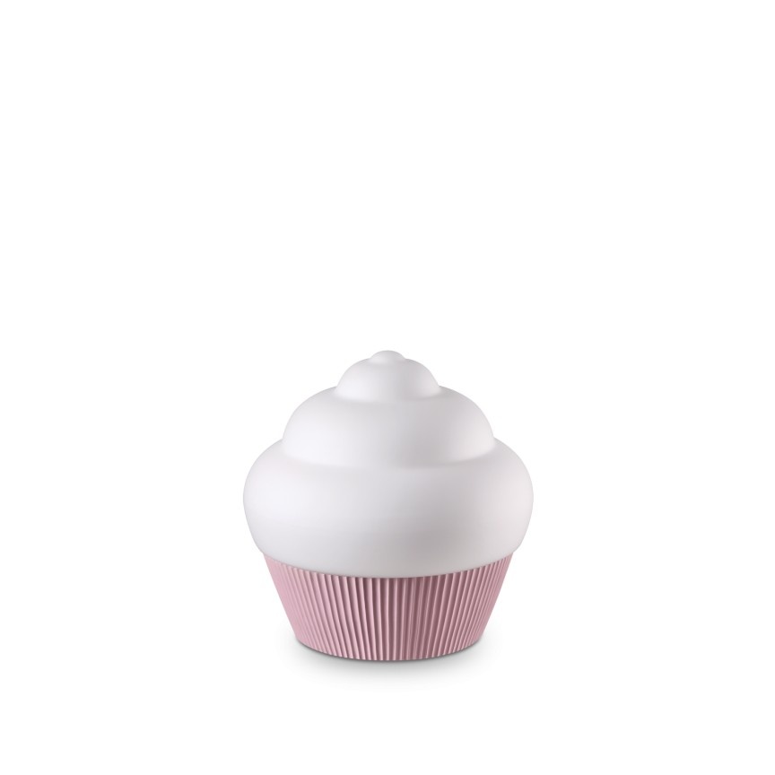 Veioza, corp de iluminat camera copii CUPCAKE TL1 SMALL ROSA 248486 IDL