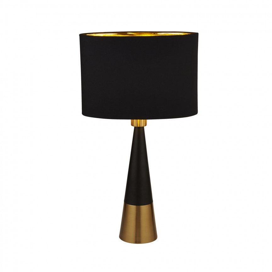 Veioza, Lampa de masa moderna Pyramid EU2743BGO SRT