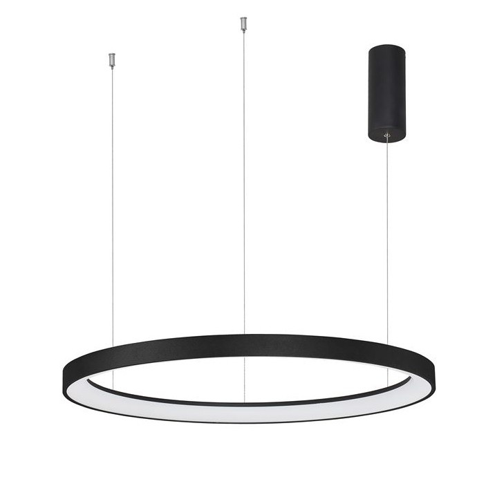 Lustra LED design modern circular PERTINO negru 60W NVL-9853686