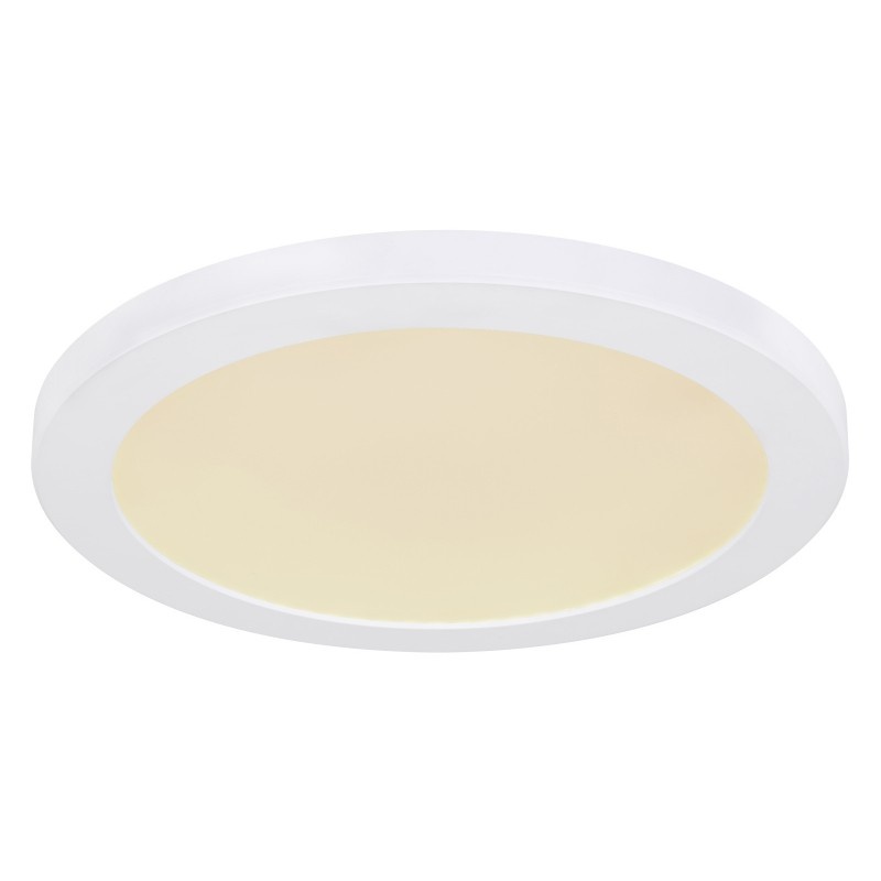 Plafoniera LED design modern, diametru 29,8cm, LASSE alb 12379-24W GL