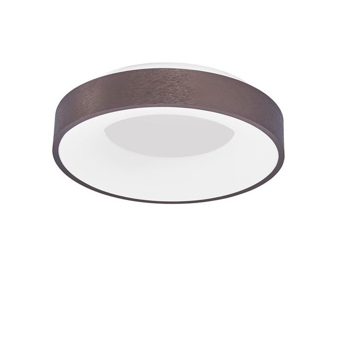 Plafoniera LED moderna 38cm RANDO THIN cafenie NVL-9353833