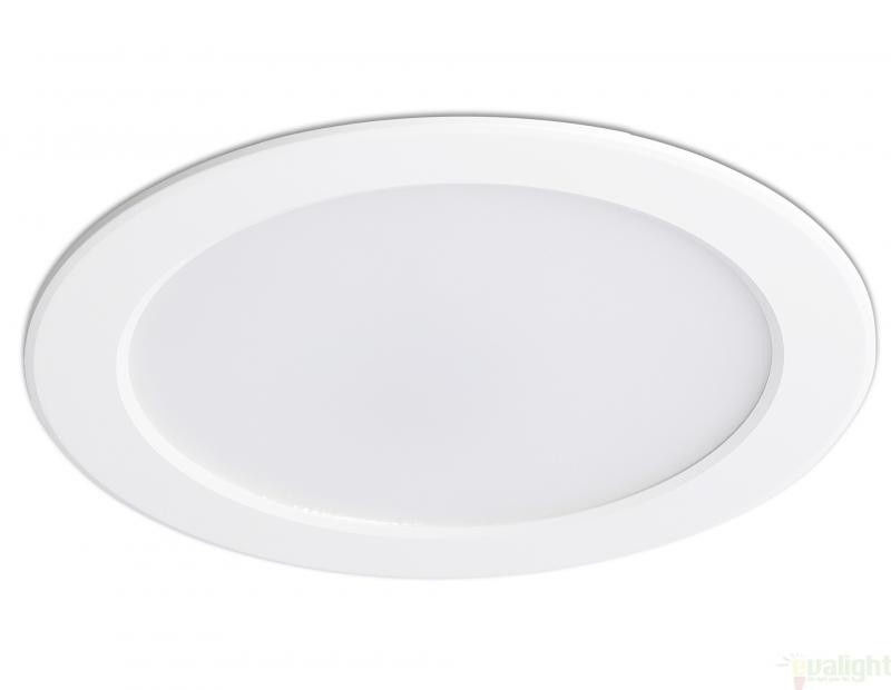Spot LED alb incastrabil pentru baie cu protectie IP 44, TED 42926