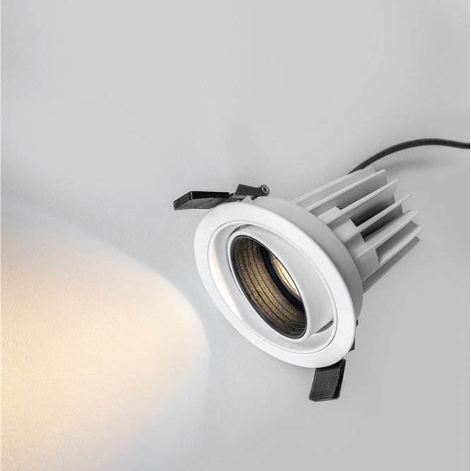 Spot LED directionabil, incastrabil pentru tavan fals, MEA alb NVL-7770441