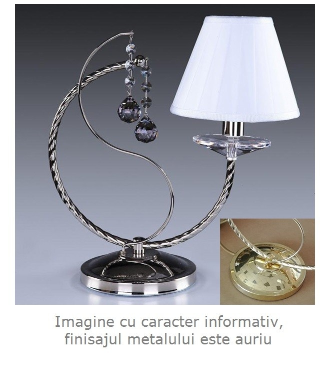 Veioza cristal Swarovski Spectra Zoe Gold SP