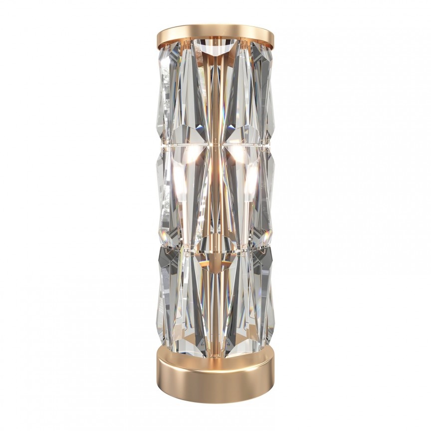 Veioza, Lampa de masa design decorativ Puntes auriu