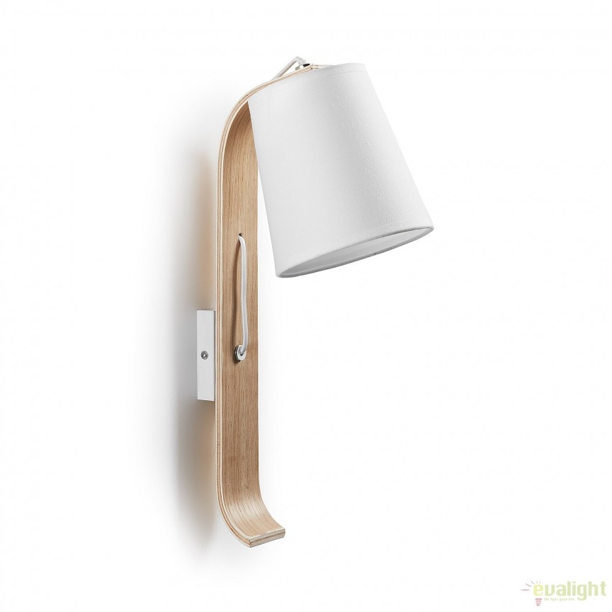 Aplica de perete moderna PERCY alba AA0631J05 JG