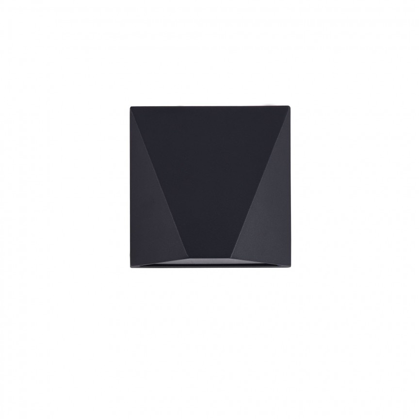 Aplica LED pentru iluminat exterior cu protectie IP54 Beekman negru MYO577WL-L5B