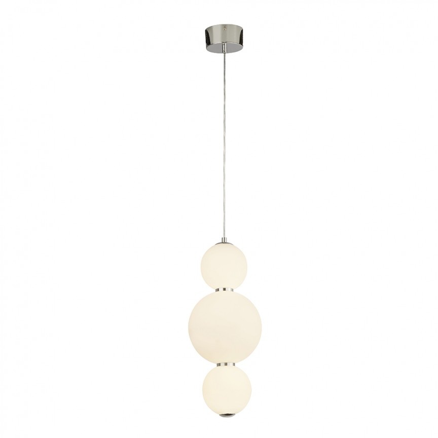 Lustra / Pendul LED modern design elegant Snowball 51022-3CC SRT