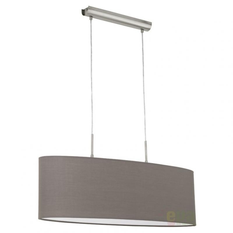 Lustra, Pendul modern maro-antracit, dim.75x22cm, Pasteri 31583 EL